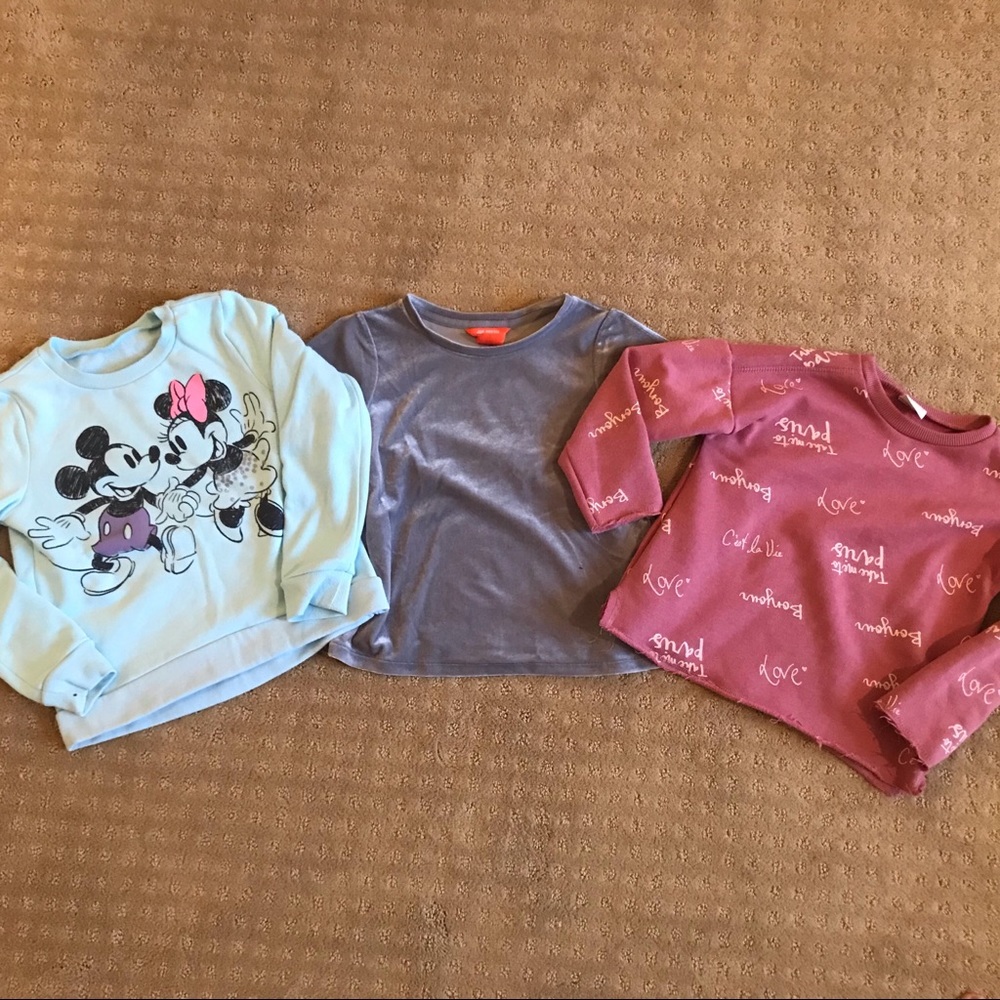 5t girls top lot